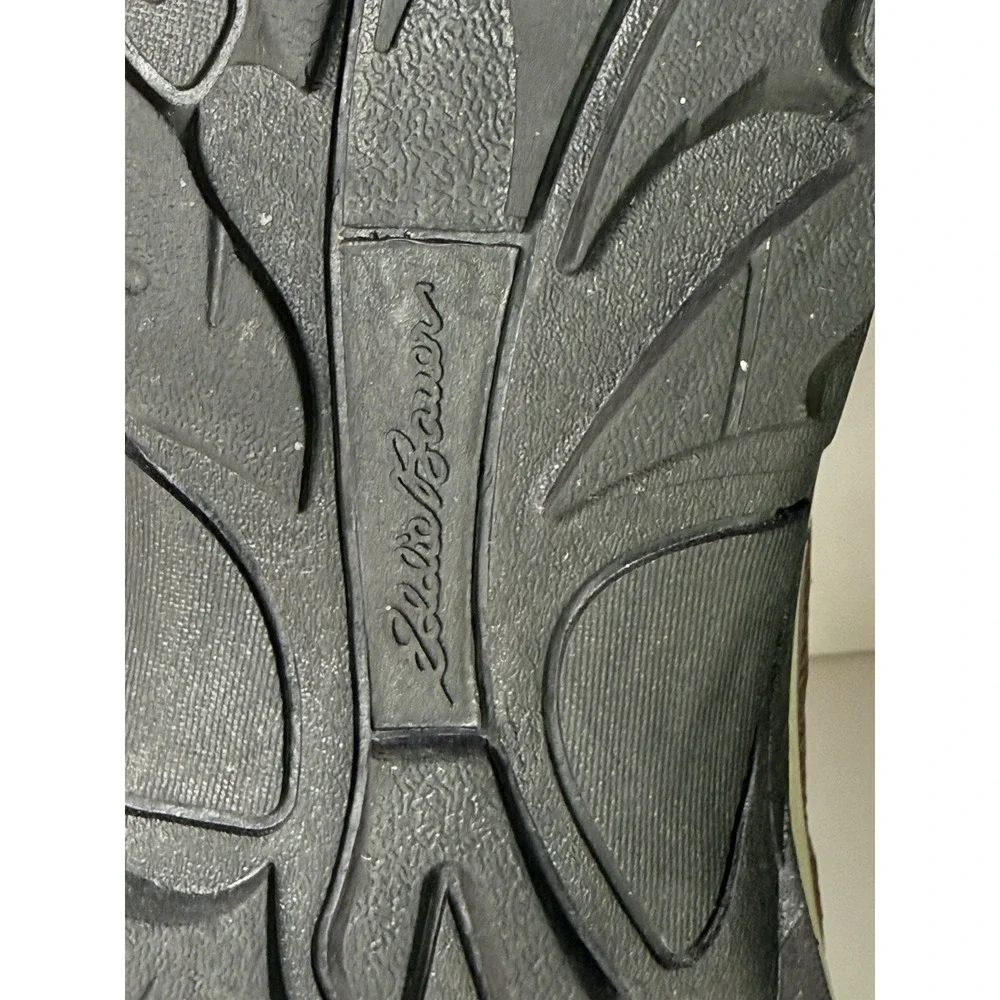 Eddie Bauer Men's Size 8.5 Graham Brown Leather Waterproof Hiking Boots EUC